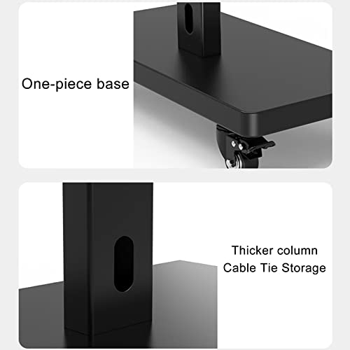 Soporte móvil para TV de 32 a 65 pulgadas con ruedas miniatura 4