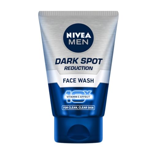 NIVEA MEN Dark Spot Reduction Face Wash 100 g | With Ginko and Ginseng Extracts for Clean, Healthy & Clear Skin in Summer | 10 X Vitamin C Effect for Radiant Skin |For Dark Spot Reduction NIVEA MEN Dark Spot Reduction Face Wash 100 g | With Ginko and Ginseng Extracts for Clean, Healthy & Clear Skin in Summer | 10 X Vitamin C Effect for Radiant Skin |For Dark Spot Reduction