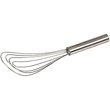 PrepWorks 10 Inch Fat Whisk - Stainless Steel Whisk for Mixing, Beating, and Stirring Sauces, Batter, and More