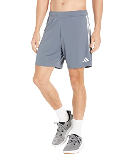 adidas Men's Tiro 23 Shorts, Team Onix/White, Medium
