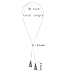 Tassel Pendant Lariat Y Necklace Long Snake Chain Necklaces with Adjustable Crystal Slider Ball (Silver)
