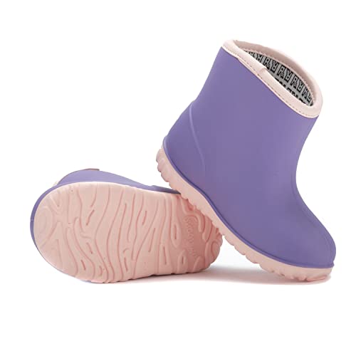 Rockrooster Waterproof Toddler Rain Boot For Boys&Girls, Soft And Light Weight Rain Boot(Pg101Ge Toddler 9) #TOP4