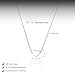 HERIER Silver Necklace for Women Silver Heart Necklace Sterling Silver Plated Tiny Cute Heart Necklaces Simple Box Chain Heart Pendant Necklaces for Women Trendy Jewelry