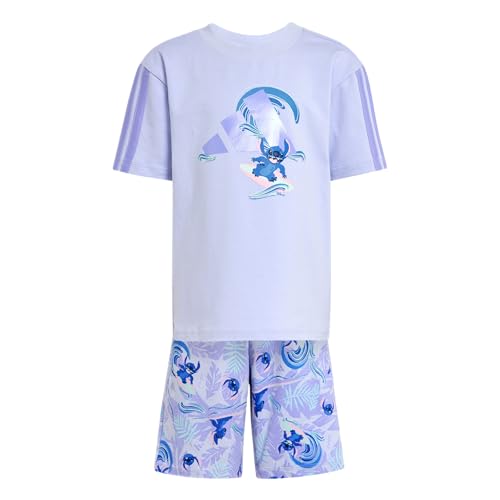 adidas boys Disney Lilo and Stitch T-shirt Set2
