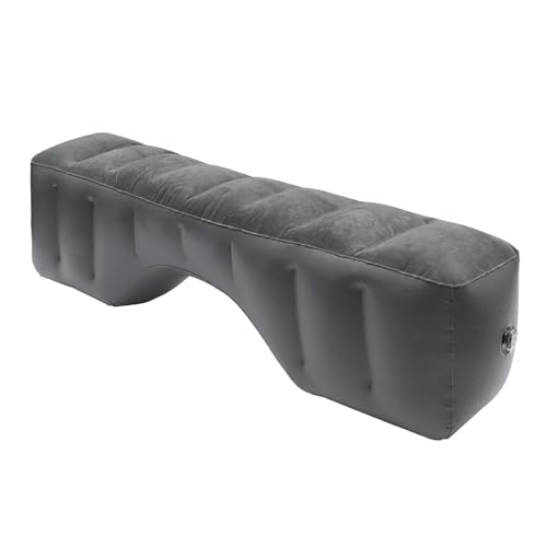 A ABSOPRO Car Mattress Sleeping Mat Comfortable Rear Seat Air Bed Pad for Napping Travel Gray