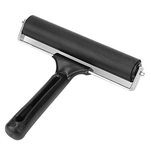 Rubber Brayer Roller for Printmaking,5.9 inch Art Rubber Roller Brayer for Crafting Art Ink Painting Printmaking Roller Stamping Tool