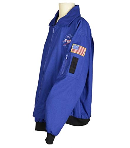 Youth NASA Astronaut Flight Jacket Blue Small3