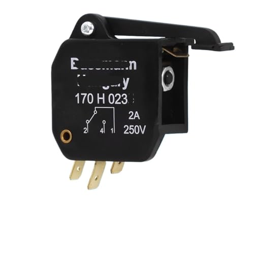Micro-interrupteur à fusible 170H0235 contact auxiliaire 2A 170H0238 black pour armoire