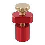 Treppenlehre aus Aluminium zum Einrahmen von Quadraten mit Klemmmechanismus für effizientes Treppenwangen-Layout und Sparrenmarkierung (rot - 19 mm)