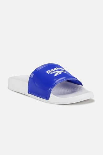 Image of Reebok Men's Slides EVA Cushioned Lightweight Comfortable Slippers for Men | Cushion Sole Chappal | Daily Use, Home & Travel | AG Sole Slide