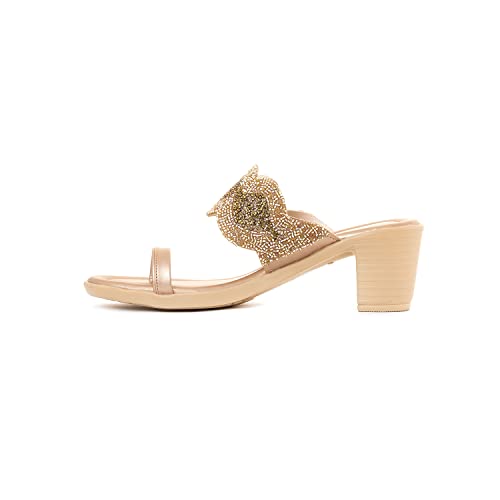 Image of Khadim's Cleo Block Heel Sandal for Women