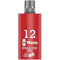 Wera 004940 8760 B VDE XZN Zyklop Insulated Sockets 3/8 - View #8