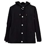 ECMRAD Fate Stay Night Emiya Shirou Cosplay Anime Jackets Costume (Male, XL)