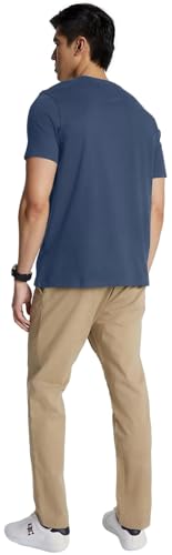 Image of Tommy Hilfiger Men's Stretch Jersey Crew Neck T-Shirt Gray