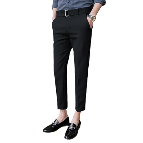Pantalon pour petits pieds hommes stretch gris clair taille 31 confortable - 6