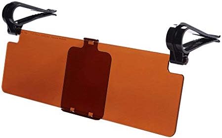 Atomic Beam As Seen On TV BattleVisor Transparent Anti-Glare Sun Visor by BulbHead, Safeguard Against Sun Exposure, Convenient Easy & Fast Installation