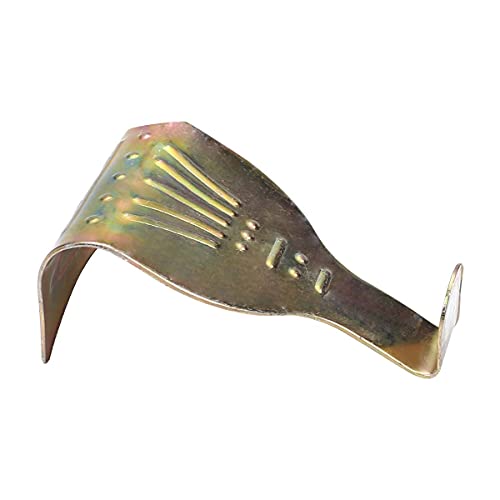 Image of Bettomshin Solid Moulding Picture Hooks Hangers Rail Hanging Hook Color Zinc-Plated 54mmx29mm Bronze 10Pcs