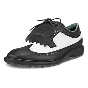 ECCO Men’s Classic Hybrid Wing Tip Water Resistant Golf Shoe ECCO Men’s Classic Hybrid Wing Tip Water Resistant Golf Shoe
