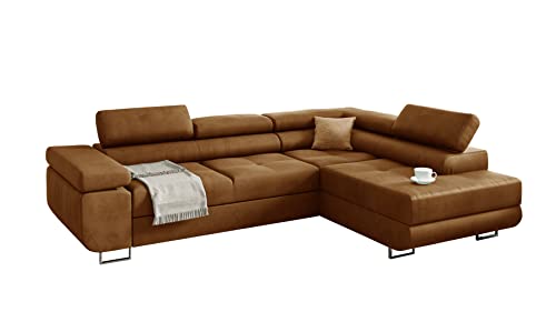 Möbel48 Ecksofa Miami mit Schlaffunktion, Big Sofa, Ecksofa mit...