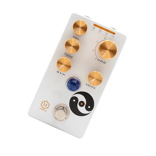 Pédale d'effets de guitare overdrive avec bouton 4 modes