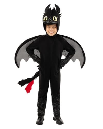 Funidelia | Disfarce de desdentado - como treinar o seu dragão para menino desenhos animados - disfarce infantil e acessórios divertidos para festas, carnaval e Halloween - tamanho 7-9 anos