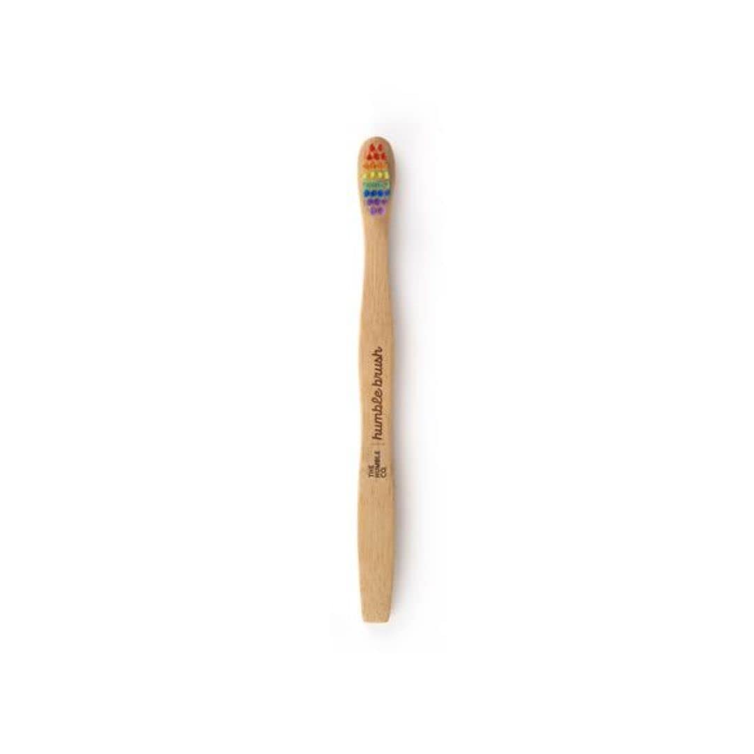 The Humble Co. The Humble Co Bambu Diş Fırçası Yetişkin Medium Orta Sert Gökkuşağı Renkli