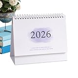 学校教室の寮カレンダー - 週数を備えたデスクカレンダー2026、ワイヤーバインディングを備えた毎月のプランナー、ホームオフィスアパートの審美的な大きなデスクプランナー、学校の教室寮組織