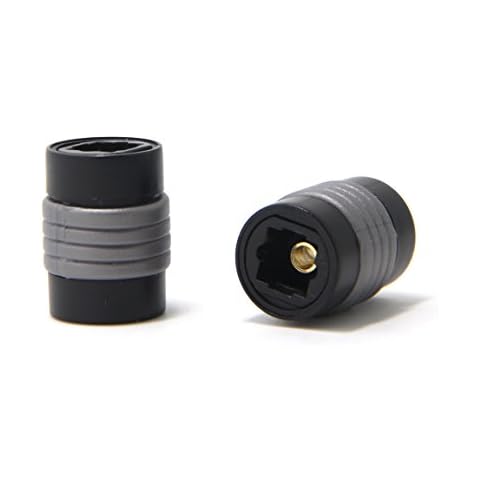Acoplador Toslink de Fibra Óptica de Ancable (2 Unidades) Cover