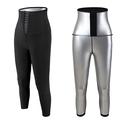 Trajes de sauna con pantalones de chándal y chaleco moldeador de cuerpo