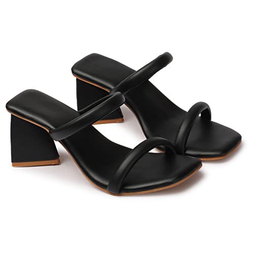 Image of Women's Stylish Comfortable Heel Sandals for Girls