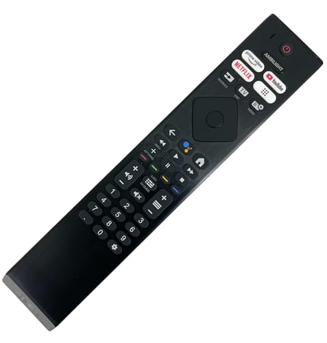 Genuine Replacement for Philips Ambilight Voice SRC-4526 Remote Control - Compatible with Philips Models 55PUS8808/12 65PUS8808/12 55OLED708/12 55OLED808/12 Smart LED TV