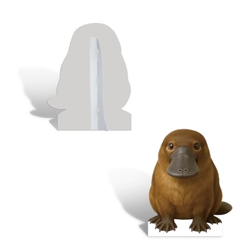 Image of Platypus 4FT Life Size Cardboard Cutout Standup for Party, 1 PC | Animal Themed Cardboard Standup for Events, Party Decor, Birthday Parties, Photo Backdrops, Home Decoration, Gift Giving