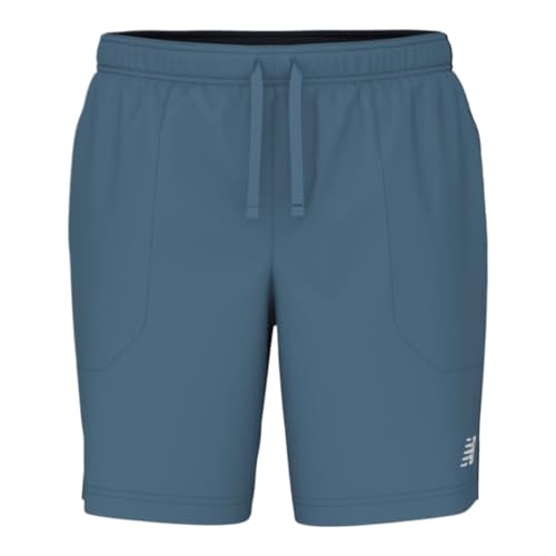 New Balance Mens Sport Short 7 Shoreline Blue Large