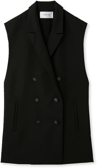 Amazon | [フレイ アイディー] サイドスリットテーラードジレ 