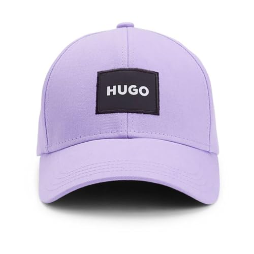 Casquette femme BOSS Ally-PL violette : couvre-chef élégant et ajusté en coloris Open Purple