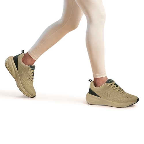 Image of Neeman's Begin Walk Flow Sneakers for Men and Women | Breathable Knit Upper, Cushioned EVA Sole | Lightweight Walking Shoes for Everyday Comfort,Sneaker