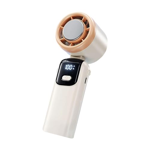 HDOYTXXM Multifunción Turbos Neck Ventilador USB C recargable 5 velocidades de ajuste para oficina al aire libre estudiantes
