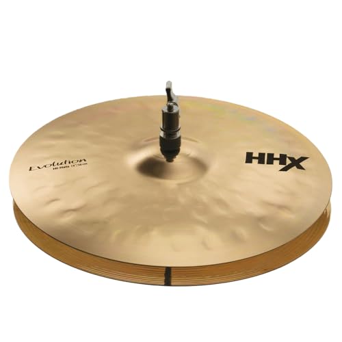 SABIAN 14\" HHX Evolution Hi-Hats, Brilliant Finish