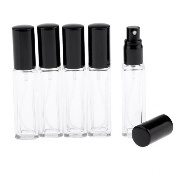 5x5x 8ml Refillable Perfume Atomizer Empty Spray Bottle Black Cap|Health & Beauty | Makeup | Makeup Tools & Accessories | Other Makeup Tools & Accs