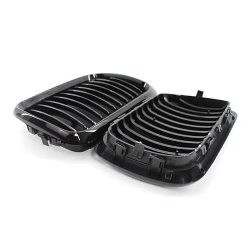 Parrilla delantera de ABS negro compatible con auto E36 de 1997 a 1999 320i 325i 3