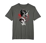 Geish Hannya Noh Mask Oni Aesthets Graphics japoneses Camiseta