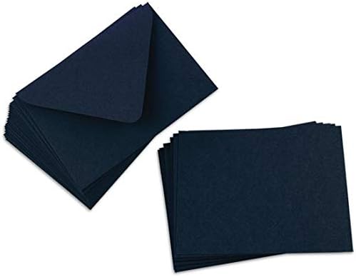Cards with Envelopes, Fuchsia Matt, A2 Flat, 25 Pack