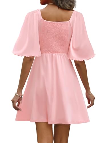 Image of MixShe Summer Dresses for Women 2026 Elegant Classy V-Neck Dress S-XXL