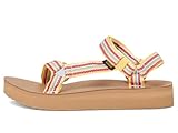 Teva Women's Midform Universal Woven Sandal, Coconut/Tanzine, 4 UK - Image 4