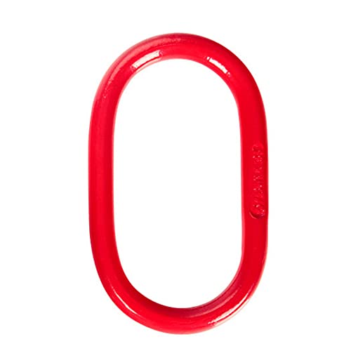 4.7T Hoist Ring For Lifting Rigging Master Link Oblong Master Link Heavy Duty Chain Link Lifting Ring 3/4", 10000 Lbs, Grade 80 Weldless #TOP2