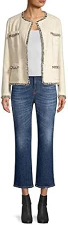 Weekend Max Mara Edo Tweed Jacket - White