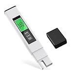 2026 NEW TDS Meter Digital Water Tester, 4 in 1 EC & Temperature (℃/℉) Meter, 0-9999 ppm Water Quality Tester for Drinking Water Aquarium Ro-Rodi System (A2)
