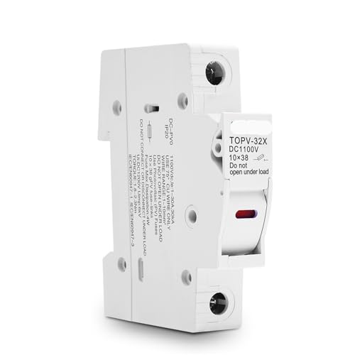 Portafusibles solar CC 1000V corta cortocircuitos protegiendo inversores fotovoltaicos