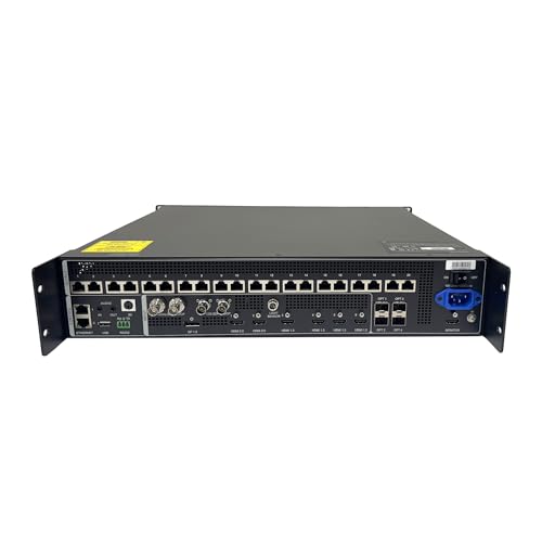 Image of Novastar VX2000 Pro LED Video Processor - 4K HDR10 Display Controller with HDMI 2.0, 20 Ethernet Ports, Genlock, Multi-Layer Splicing & 3D LUT for Stage, Control Room & Broadcast LED Screens