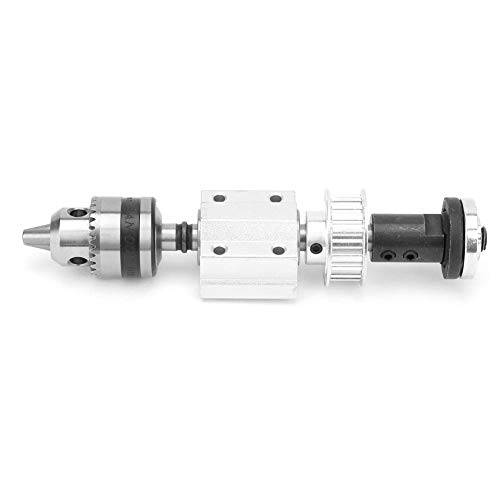 Baxnore Steel Unpowered Drill Spindle Assembly with B10 Heavy Duty Chuck and M10 Shaft Sleeve, for Table Saw & Bench Drill - Image 2